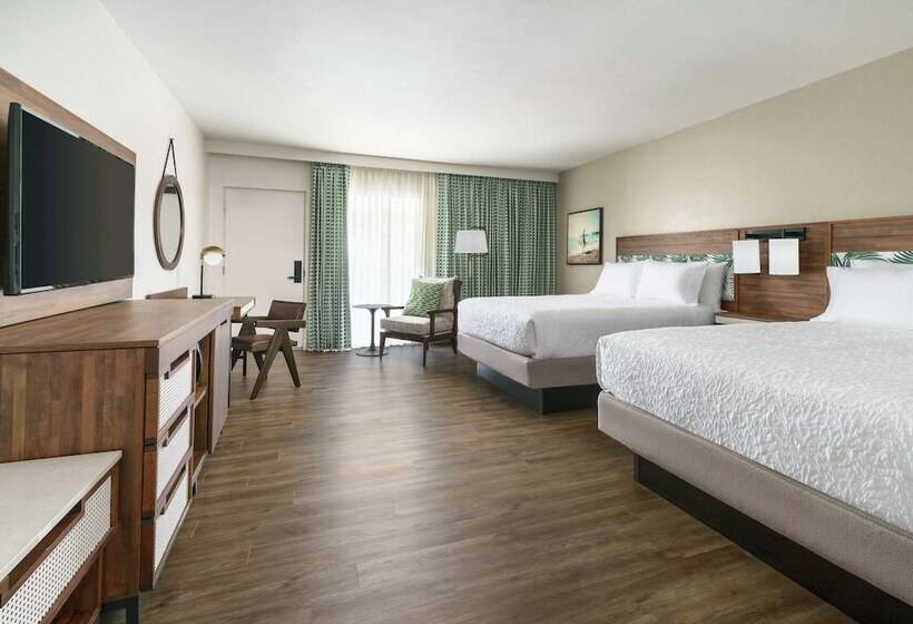اتاق استاندارد با 2 تخت دوبل, Hampton Inn Key West Fl