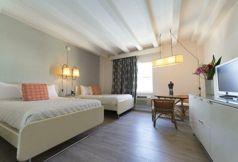 اتاق استاندارد با 2 تخت دوبل, Broadmore Miami Beach