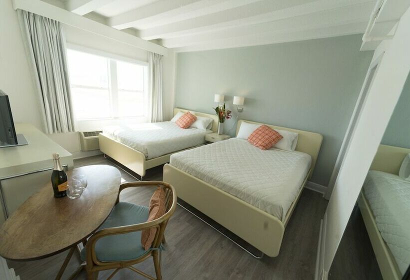 اتاق استاندارد با 2 تخت دوبل, Broadmore Miami Beach