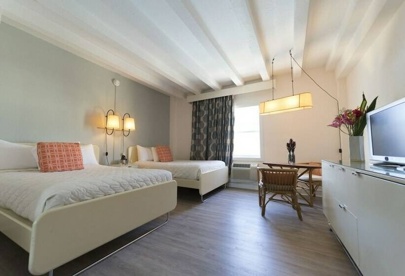اتاق استاندارد با 2 تخت دوبل, Broadmore Miami Beach