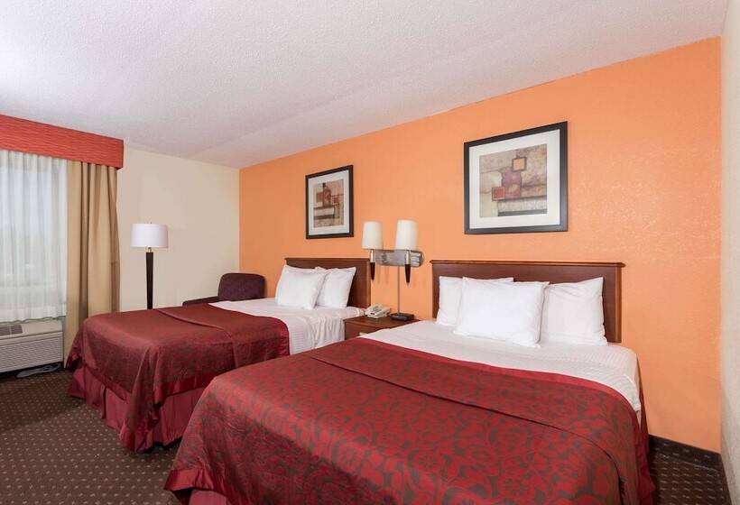 اتاق استاندارد با 2 تخت دوبل, Days Inn & Suites By Wyndham Bloomington/normal Il