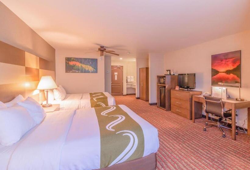 غرفه قياسيه سريرين مزدوجين, Quality Inn Near Rocky Mountain National Park