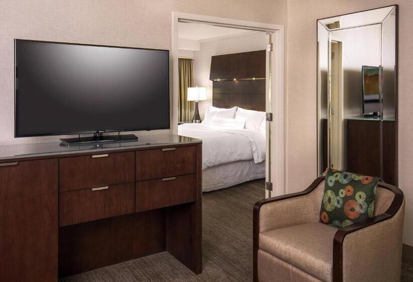 带大床的小型套房, The Westin Waltham Boston