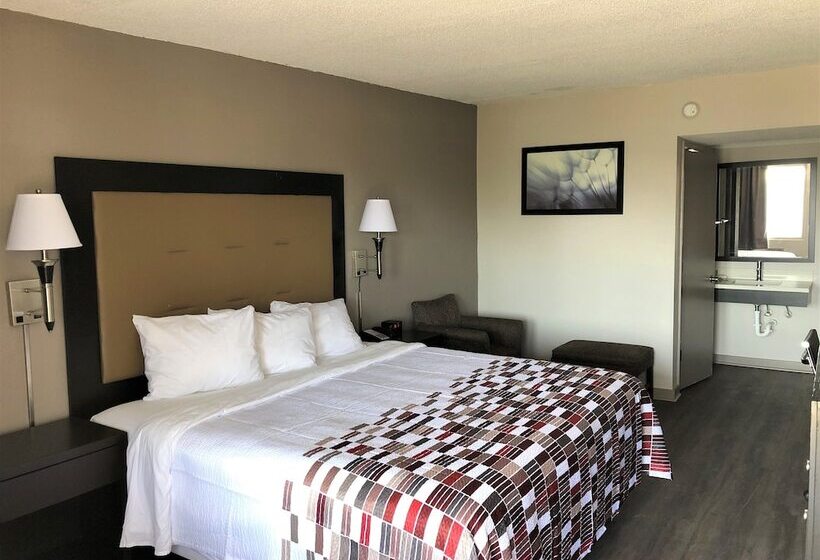 Habitación Deluxe Adaptada para personas con movilidad reducida, Red Roof Inn Greenville, Nc