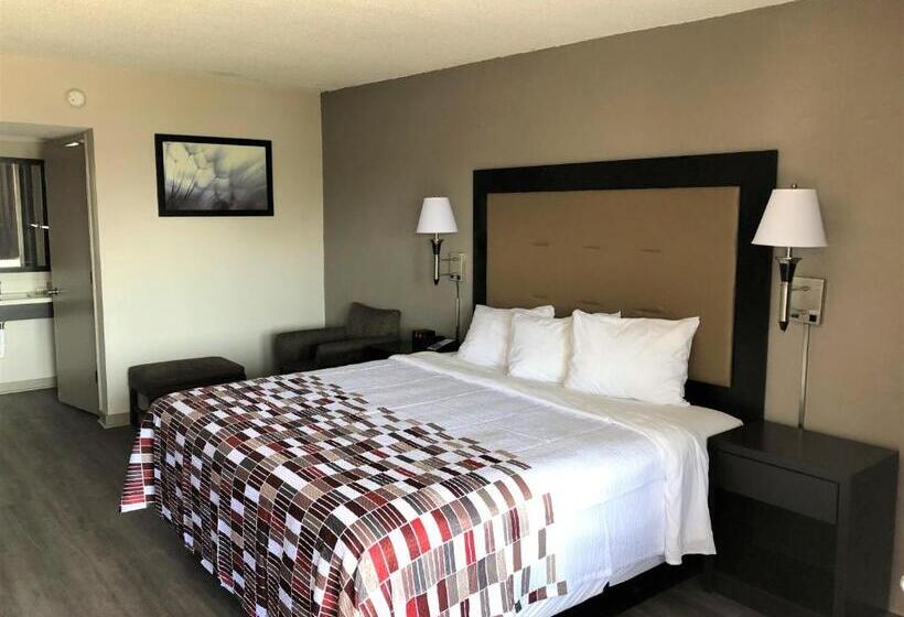 اتاق سوپریور با تخت بزرگ, Red Roof Inn Greenville, Nc