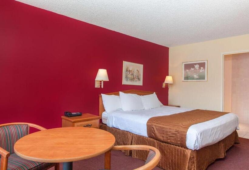 اتاق استاندارد یک تخته برای معلولان, Americas Best Value Inn & Suites Bakersfield Central