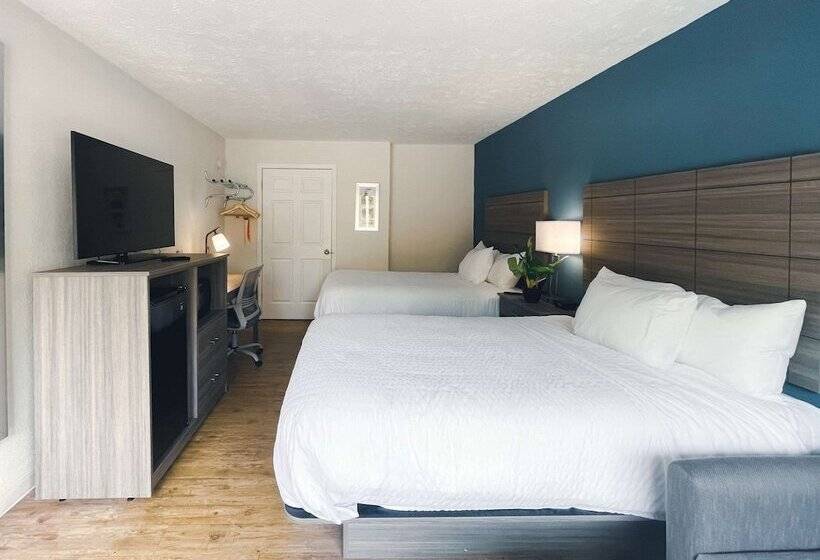 اتاق استاندارد با 2 تخت دوبل, Ramada By Wyndham Lumberton