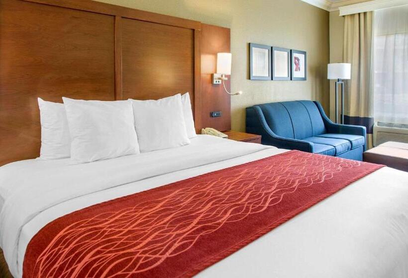 Suite Kingsize Bett, Comfort Inn & Suites San Francisco Airport North