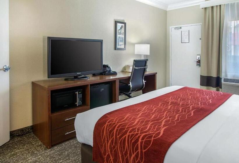 غرفة قياسية سرير كينج لذوى الإحتياجات الخاصة, Comfort Inn & Suites San Francisco Airport North