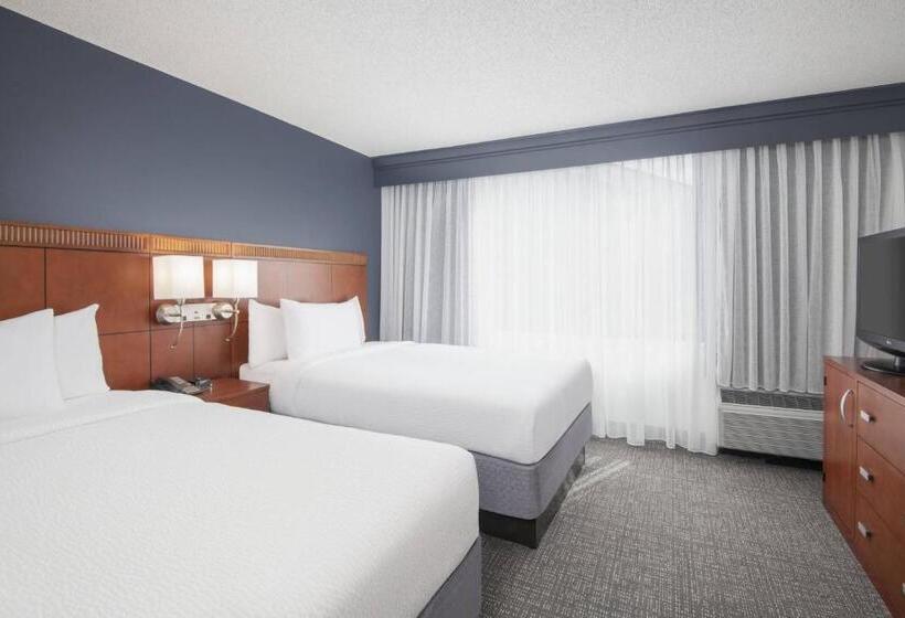اتاق استاندارد با 2 تخت دوبل, Courtyard By Marriott Augusta