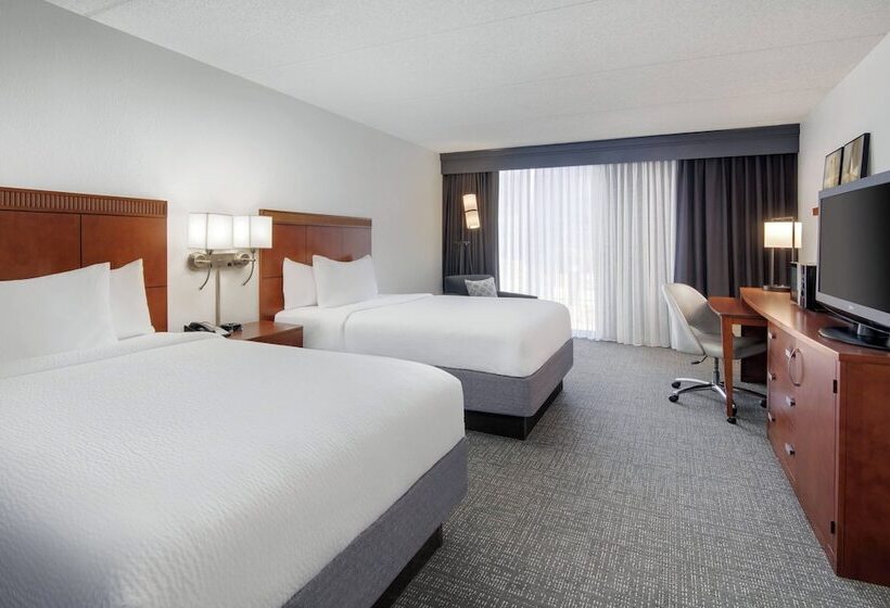 اتاق استاندارد با 2 تخت دوبل, Courtyard By Marriott Augusta