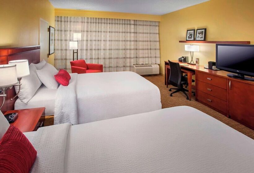 اتاق استاندارد با 2 تخت دوبل, Courtyard By Marriott Tarrytown Westchester County