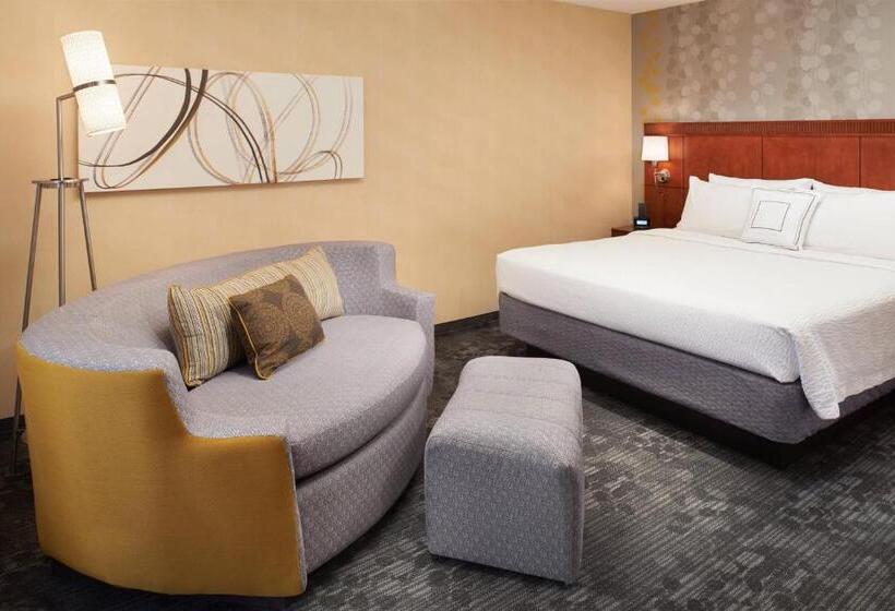 اتاق استاندارد با تخت بزرگ, Courtyard Chicago Deerfield
