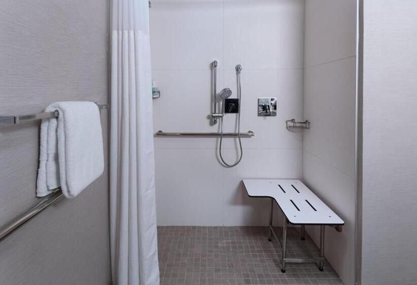 اتاق استاندارد با تخت بزرگ, Courtyard By Marriott Dallas Richardson At Spring Valley