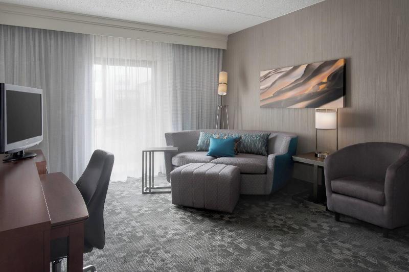 اتاق استاندارد با تخت بزرگ, Courtyard Syracuse Carrier Circle
