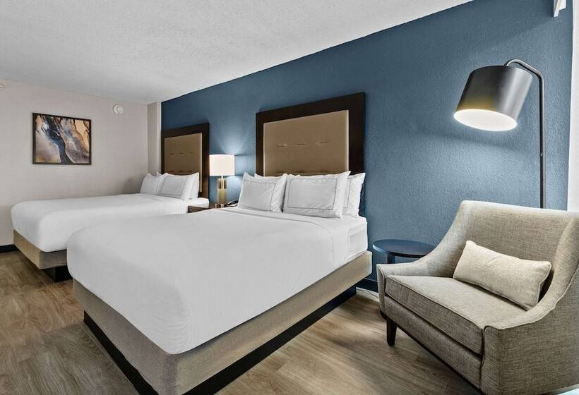 Quarto Estandar 2 Camas Casal, Doubletree By Hilton Raleigh Midtown, Nc