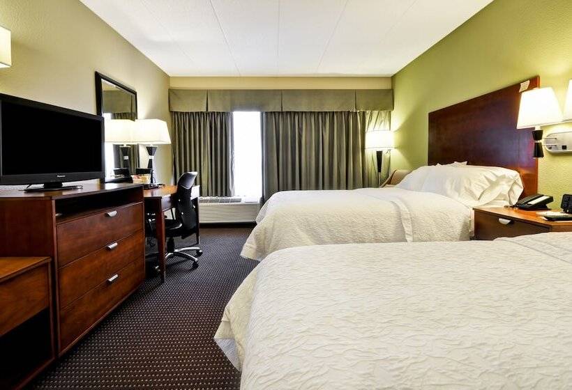 اتاق استاندارد با 2 تخت دوبل, Hampton Inn Chicago/gurnee