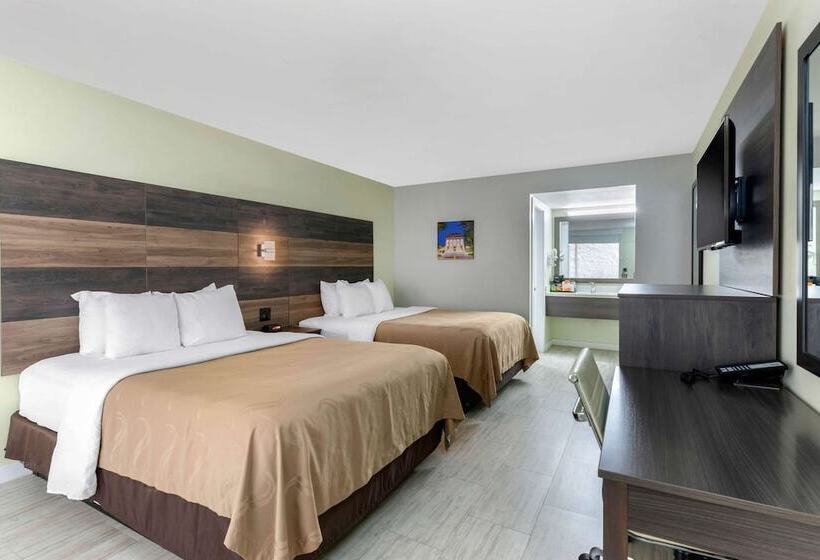 اتاق استاندارد با 2 تخت دوبل, Quality Inn University North I75