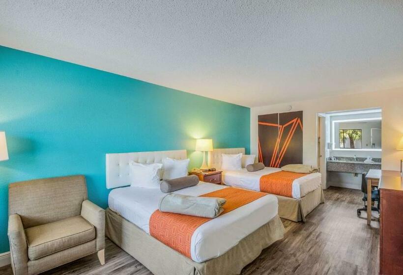 Standard Room Adapted for people with reduced mobility, Rodeway Inn Port Richey North