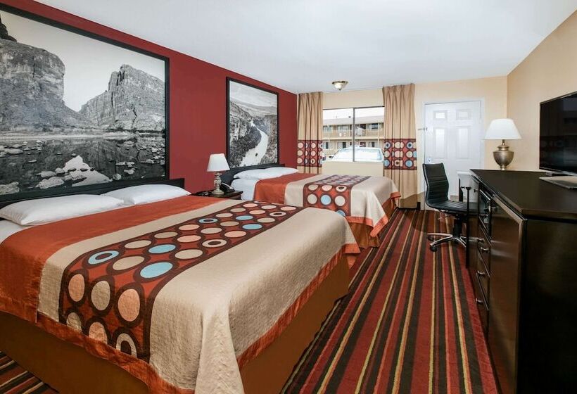 اتاق استاندارد با 2 تخت دوبل, Super 8 By Wyndham Temple S General Bruce