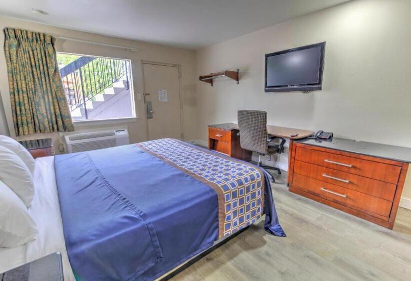 اتاق استاندارد با تخت بزرگ, Budget Lodge Churchland