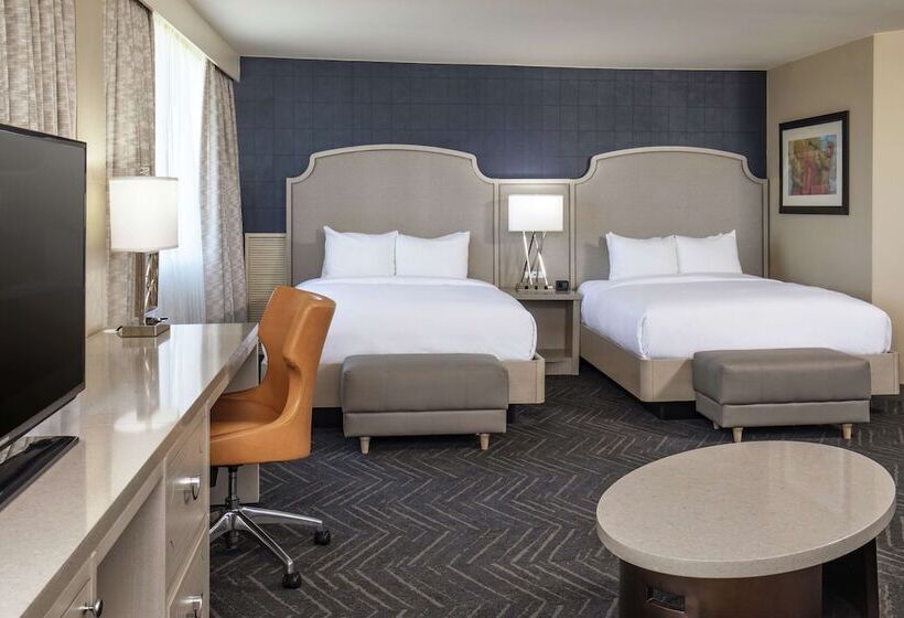 اتاق استاندارد با 2 تخت دوبل, Doubletree By Hilton  Nashville Downtown