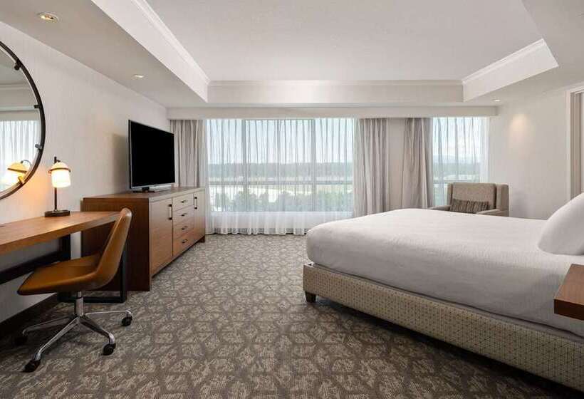 سوئیت با تخت بزرگ, Embassy Suites By Hilton Indianapolis Downtown