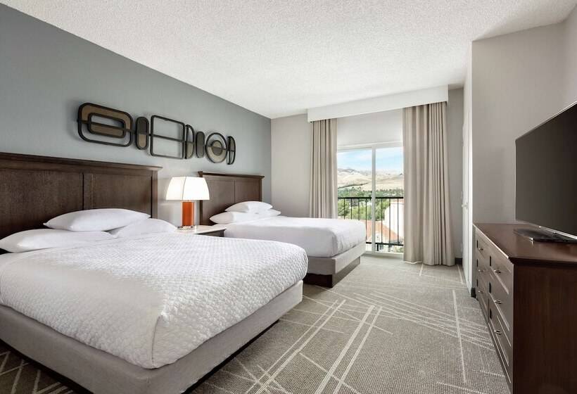 اتاق استاندارد با 2 تخت دوبل, Embassy Suites By Hilton Milpitas Silicon Valley