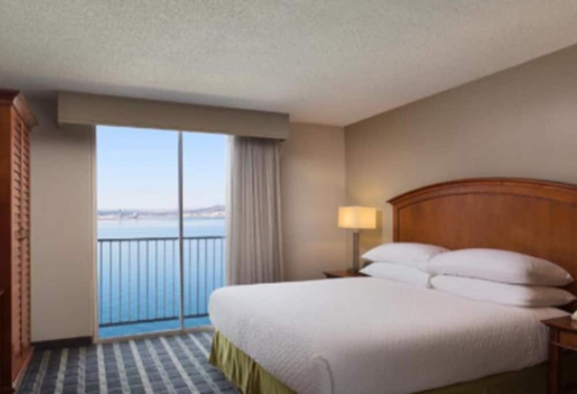 اتاق استاندارد با تخت دوبل و چشم‌انداز, Embassy Suites San Francisco Airport Waterfront