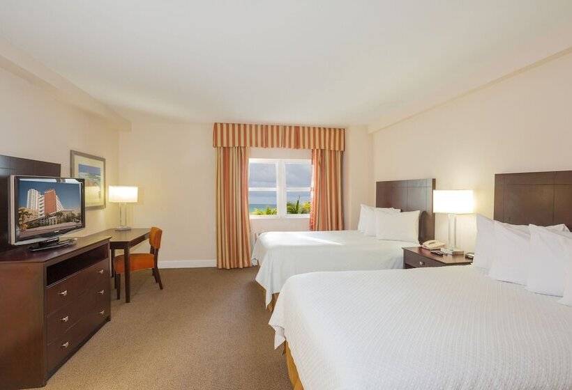 اتاق استاندارد با 2 تخت دوبل, Lexington By Hotel Rl Miami Beach