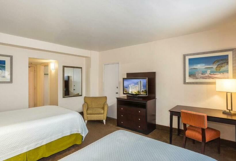 اتاق استاندارد با 2 تخت دوبل, Lexington By Hotel Rl Miami Beach