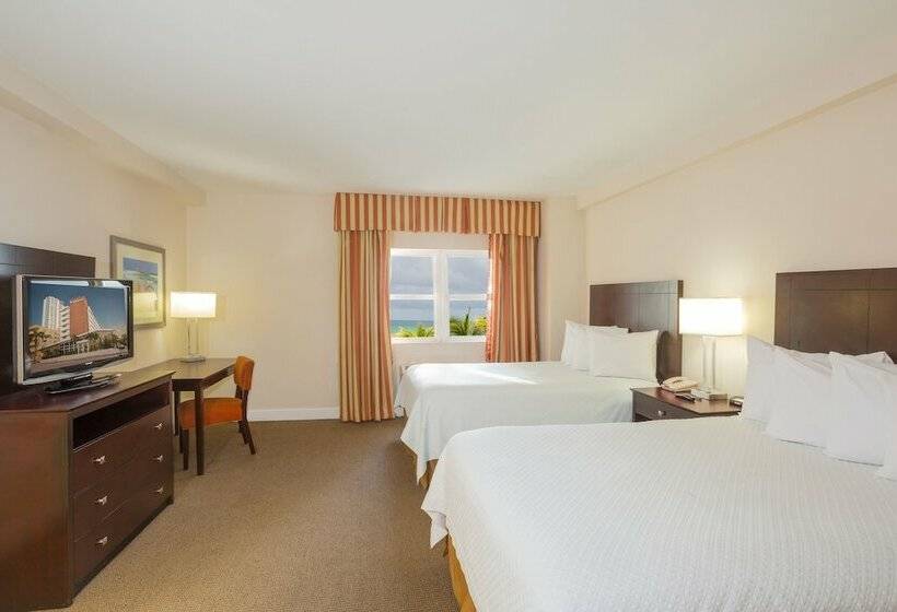 اتاق استاندارد با 2 تخت دوبل, Lexington By Hotel Rl Miami Beach