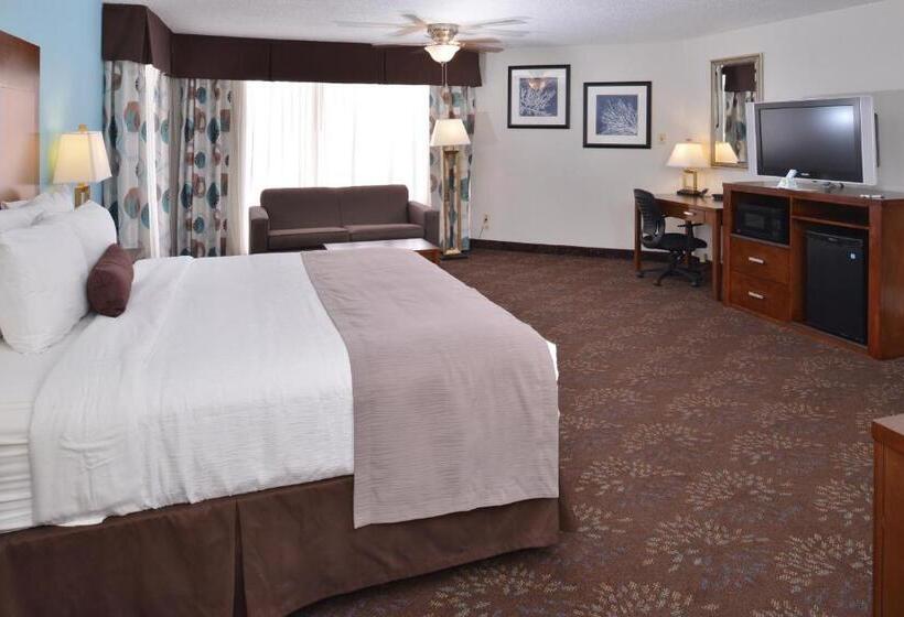 キングサイズベッドのデラックスルーム, Best Western Plus El Paso Airport  & Conference Center