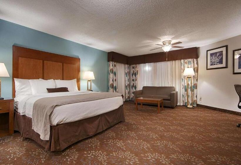 キングサイズベッドのデラックスルーム, Best Western Plus El Paso Airport  & Conference Center