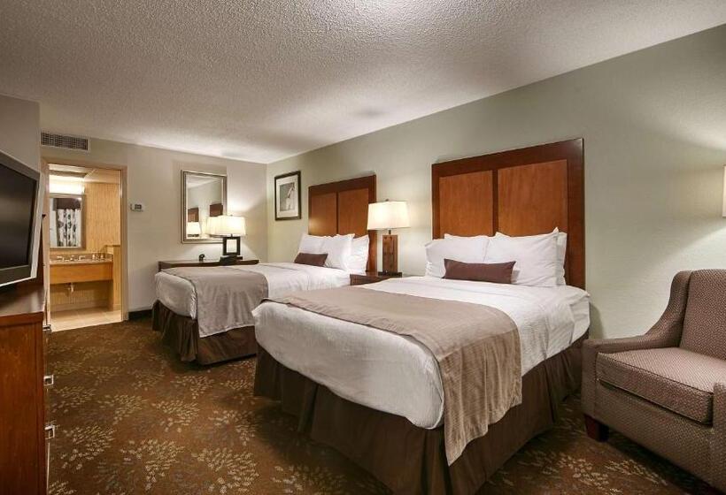 ２ダブルベッドのスタンダードルーム, Best Western Plus El Paso Airport  & Conference Center