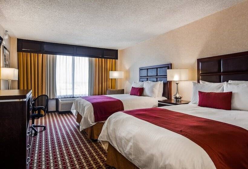 اتاق استاندارد با 2 تخت دوبل, Best Western Plus Grosvenor Airport