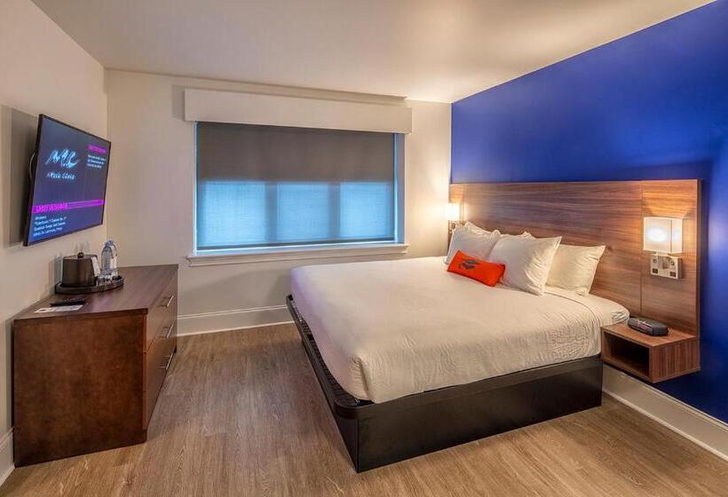 اتاق استاندارد با تخت بزرگ, Collegian Hotel & Suites, Trademark Collection By Wyndham