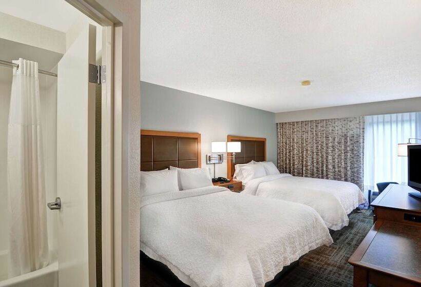 اتاق استاندارد با 2 تخت دوبل, Hampton Inn Columbiai26 Airport