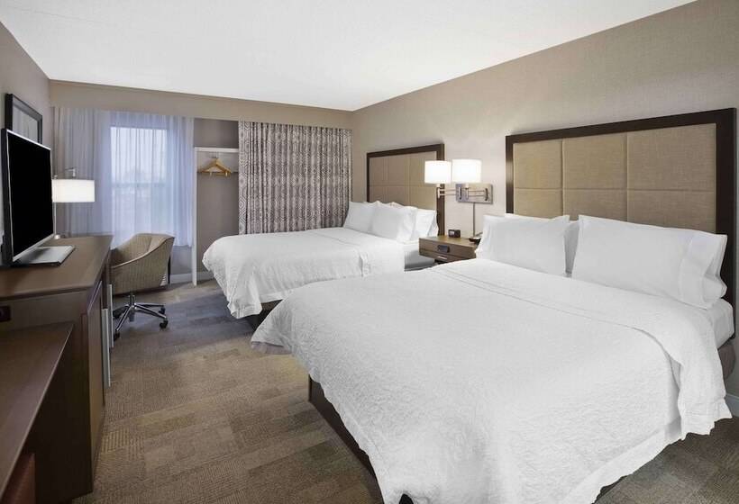 اتاق استاندارد با 2 تخت دوبل, Hampton Inn Toledo South Maumee