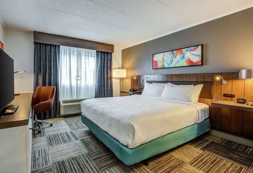 اتاق استاندارد با تخت بزرگ, Hilton Charlotte University Place
