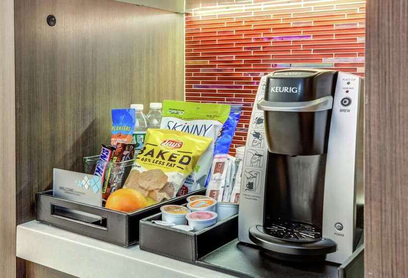اتاق استاندارد با تخت بزرگ, Hilton Charlotte University Place