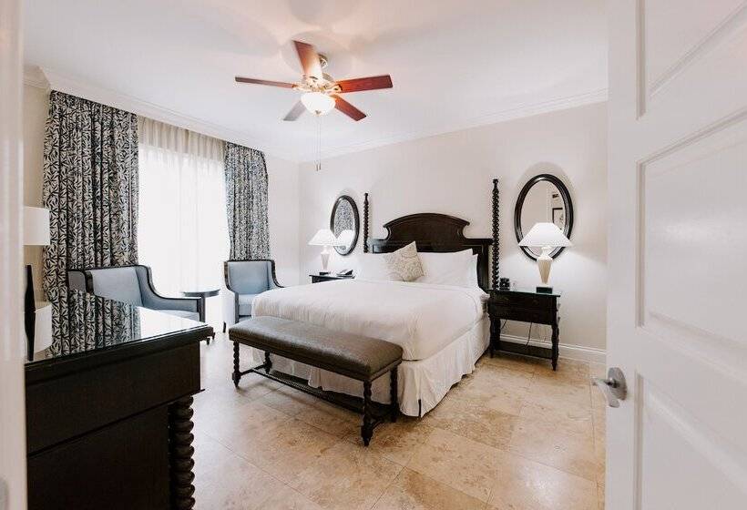 شقة ديلوكس غرفتين نوم مطلة على البحر, Key West Marriott Beachside