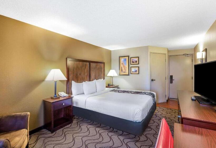 اتاق استاندارد با تخت بزرگ برای معلولان, La Quinta By Wyndham Oakland Airport Coliseum