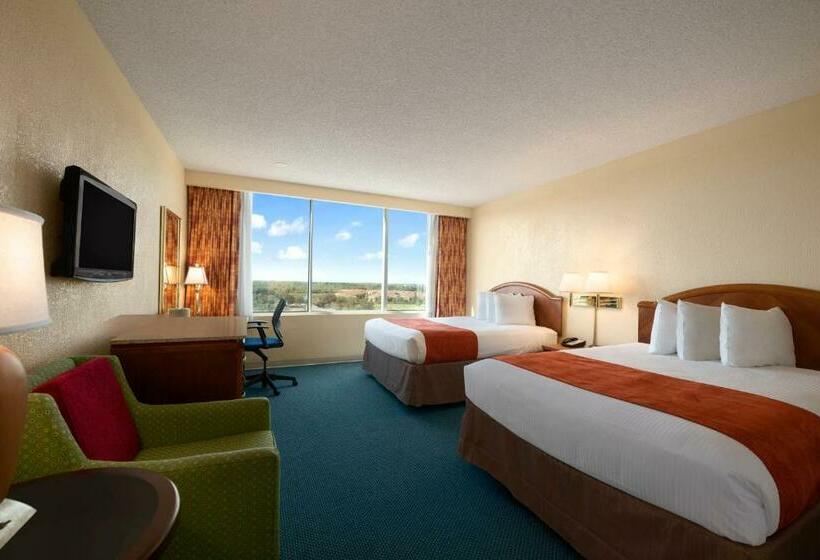 Quarto deluxe, Ramada By Wyndham Kissimmee Gateway