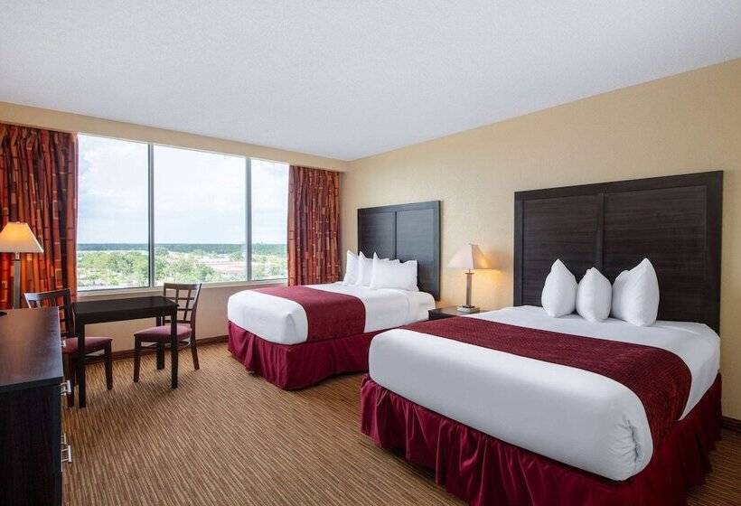 Deluxe Room Adapted for people with reduced mobility, Ramada By Wyndham Kissimmee Gateway