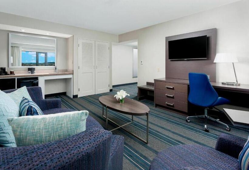 Suite Cama King, Courtyard By Marriott Boston Cambridge