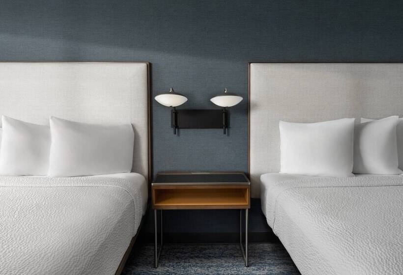اتاق استاندارد با 2 تخت دوبل, Courtyard By Marriott San Diego Mission Valley/hotel Circle