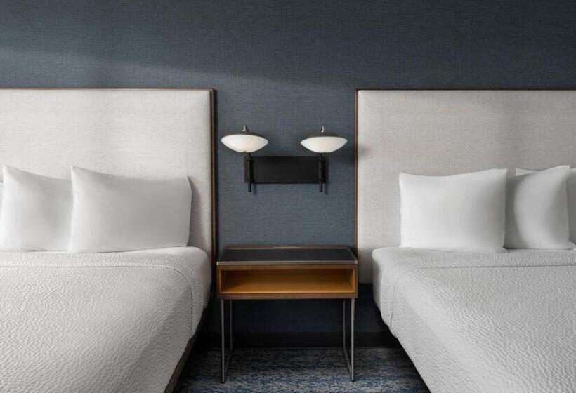اتاق استاندارد با 2 تخت دوبل, Courtyard By Marriott San Diego Mission Valley/hotel Circle