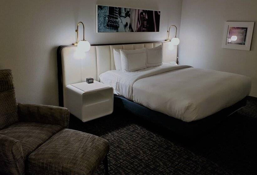 اتاق استاندارد با تخت بزرگ برای معلولان, Doubletree By Hilton Hotel Austin Northwest Arboretum