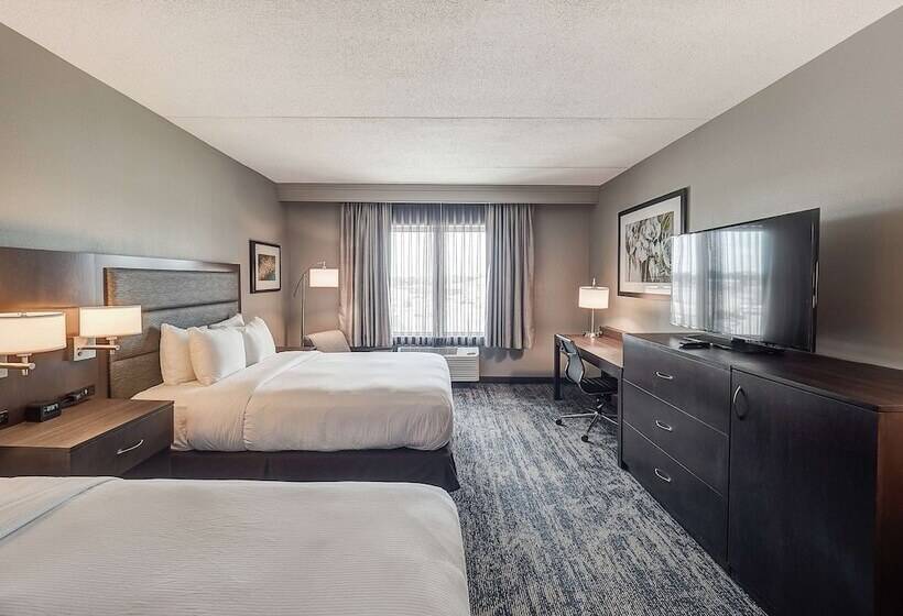 اتاق استاندارد با 2 تخت دوبل, Doubletree By Hilton Hotel Bloomington